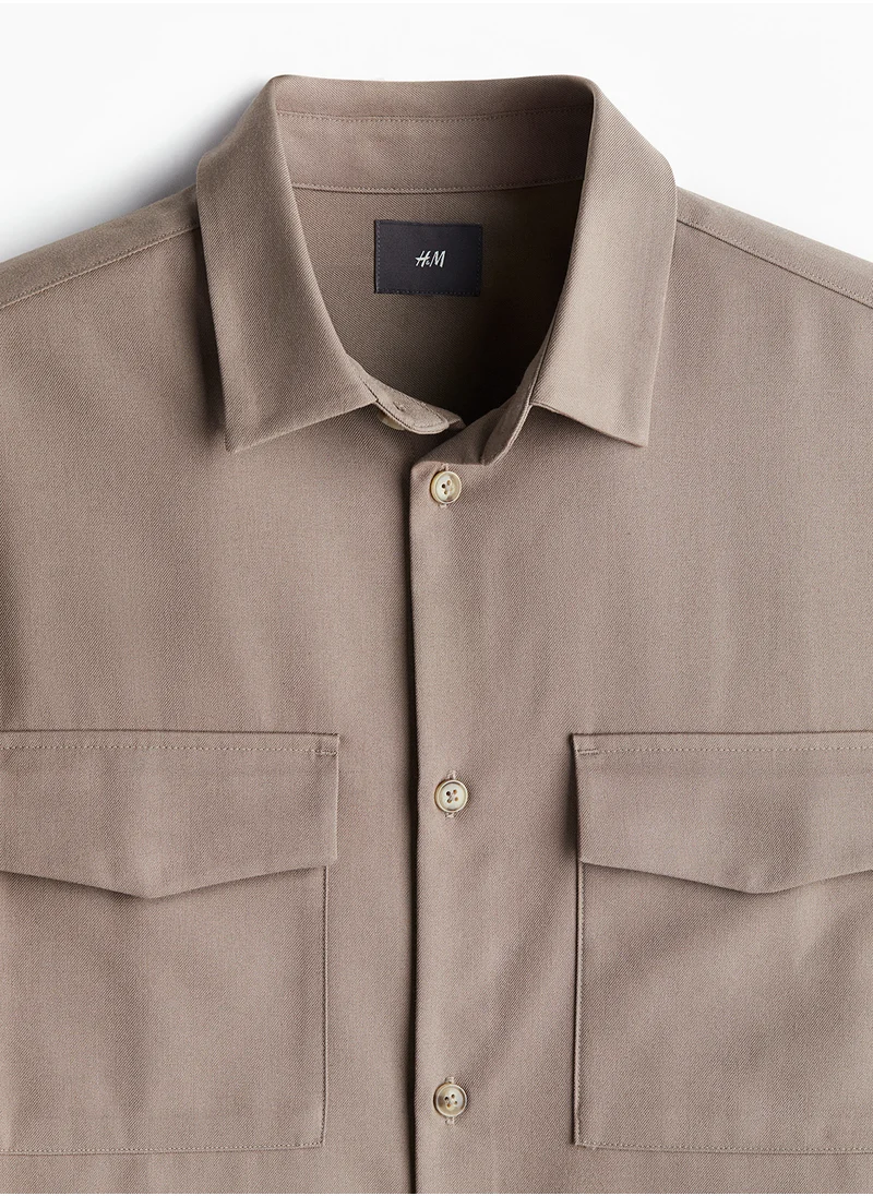 H&M Regular Fit Utility Overshirt