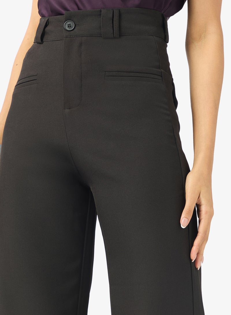 ELLA High Waisted Tailored Trouser - Image 4
