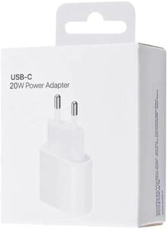 20W Charger Head with Certified Heat and Over-Current Protection Type C Best Technology Available to Protect Devices Compatible with iPhone and Type C Devices