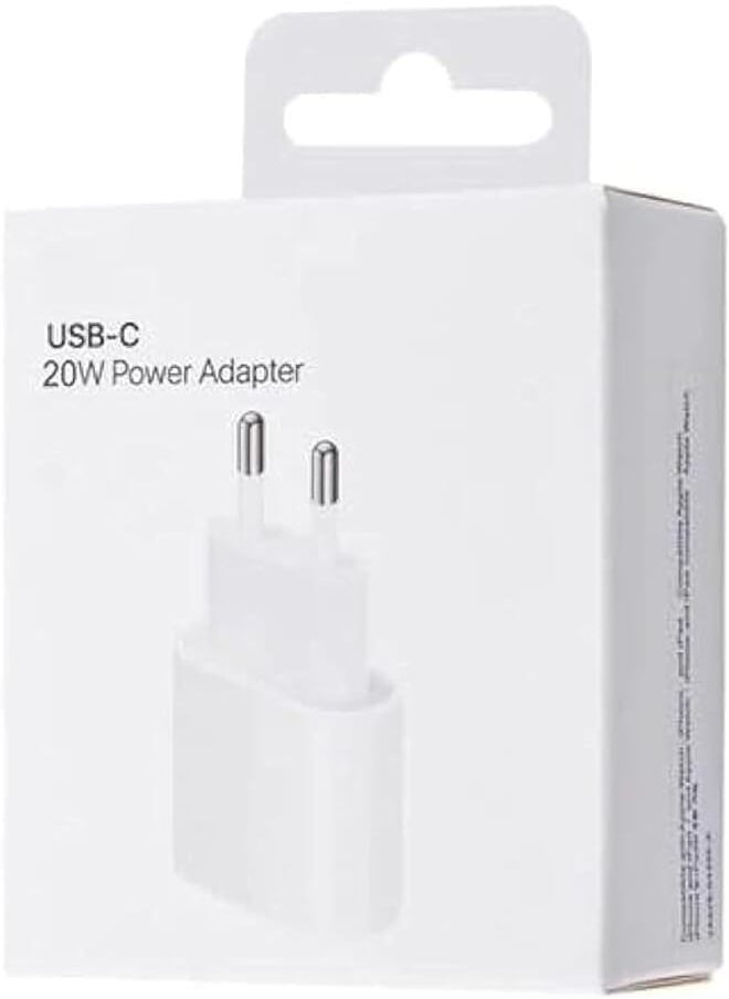 Generic - 20W Charger Head with Certified Heat and Over-Current Protection Type C Best Technology Available to Protect Devices Compatible with iPhone and Type C Devices - Image 1