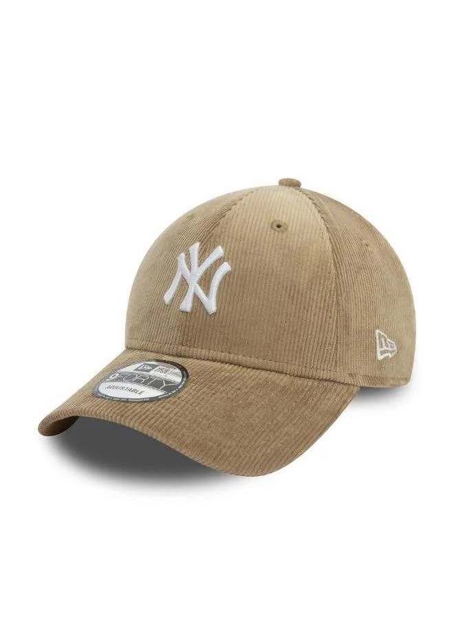 نيو ايرا 9Forty New York Yankees Cord Patch Cap