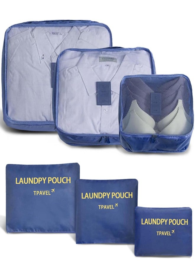 INVODA 6 Set Packing Cubes