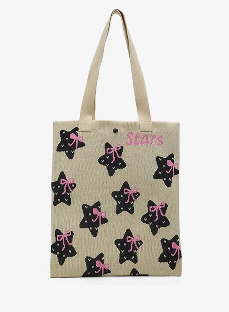 R&B Patterned Shoulder Bag