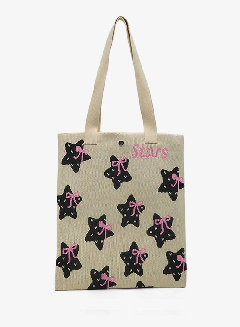 R&B Patterned Shoulder Bag
