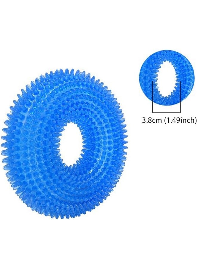 Squeaker Spike Ball And Ring Chew Toy For Cleans Teeth, Promotes Good Dental And Gum Health For Your Pet (Set Of 2) - Image 5