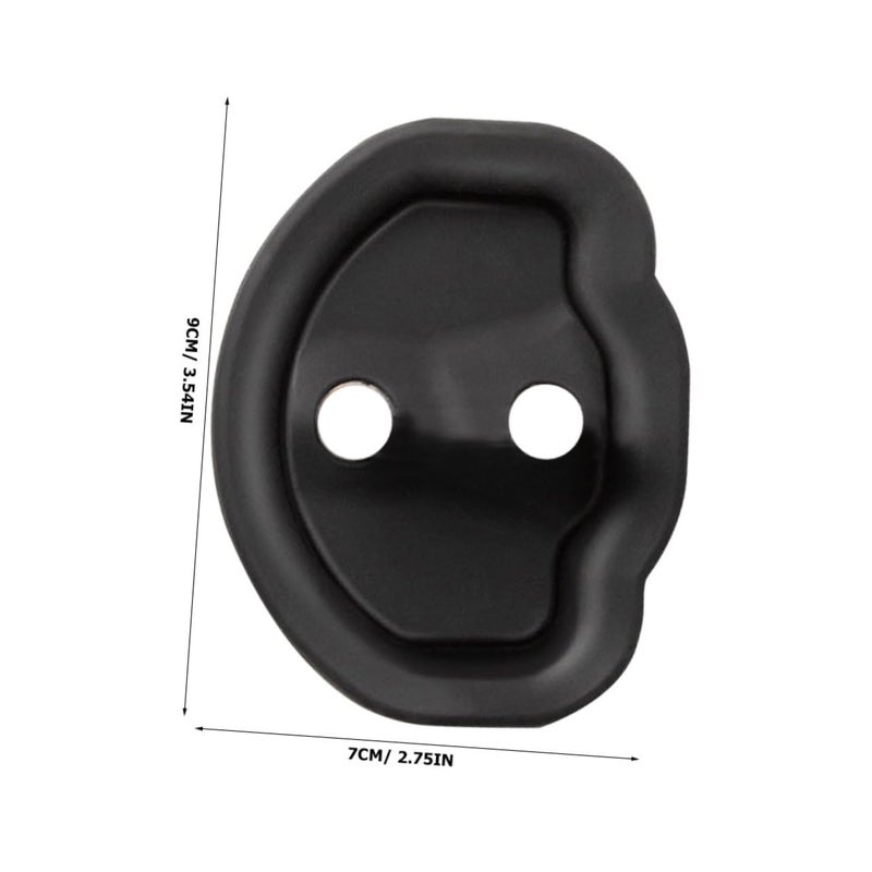 Silicone Door Lock Cover Protector Shock Absorbing Latch Guard Pad Easy Install Prevents Scratches - Image 3