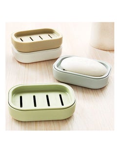 SUNSAR Soap Dish Holder Set, 4-Piece Portable Shower Box, Non-slip Design for Bathroom and Kitchen  - Image 5