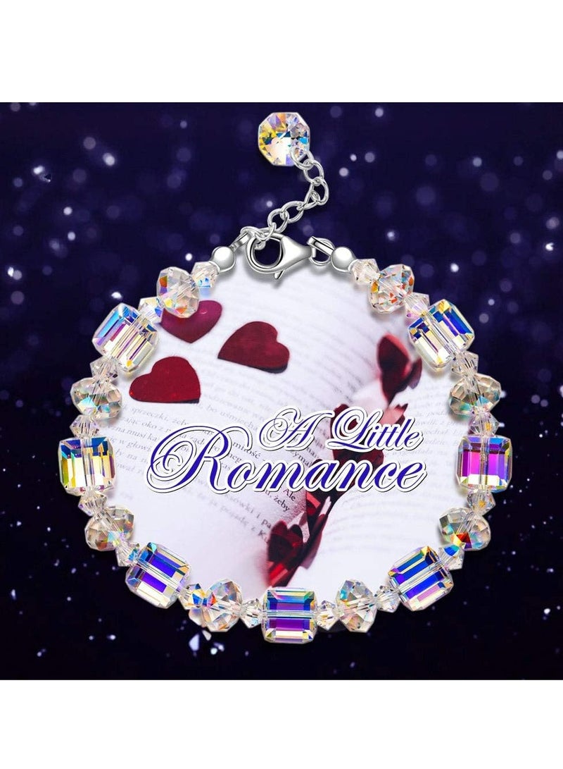 أوزيغالور قلادة خاتم نحاسية ذهبية للنساء قلادة الأضواء الشمالية بالكريستال مع صندوق أحذية لهدايا النساء والفتيات - Image 4