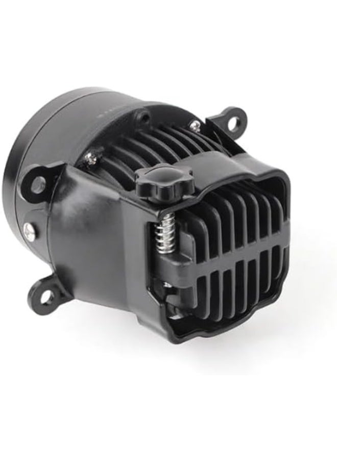 كونبيكس كشافات ضباب بروجيكتور Conpex Bronte Series بحجم 3.0، قدرة 160 واط LED، باللون الأسود، طقم عدد 2 مع طقم التثبيت – مصابيح ضباب عالية الأداء للسيارات - Image 3