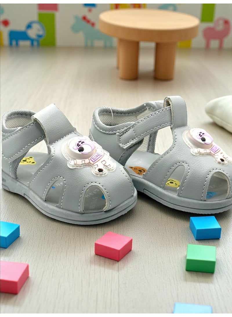 stylish Baby shoes with sound - Baby shoes with sound - Baby sandals with whistle | Sole with whistle, shoes and sandals that make noise for girls and boys, baby girl shoes and comfortable sandal slippers, baby shoes with sound in modern designs and suitable for children's gifts - Image 2