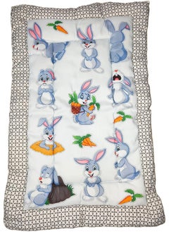Frido Pack Of 5 New Born Baby Godadi Combo Set Soft Cotton Crib Sheet Cartoon Mat Bedding Set  - Image 2