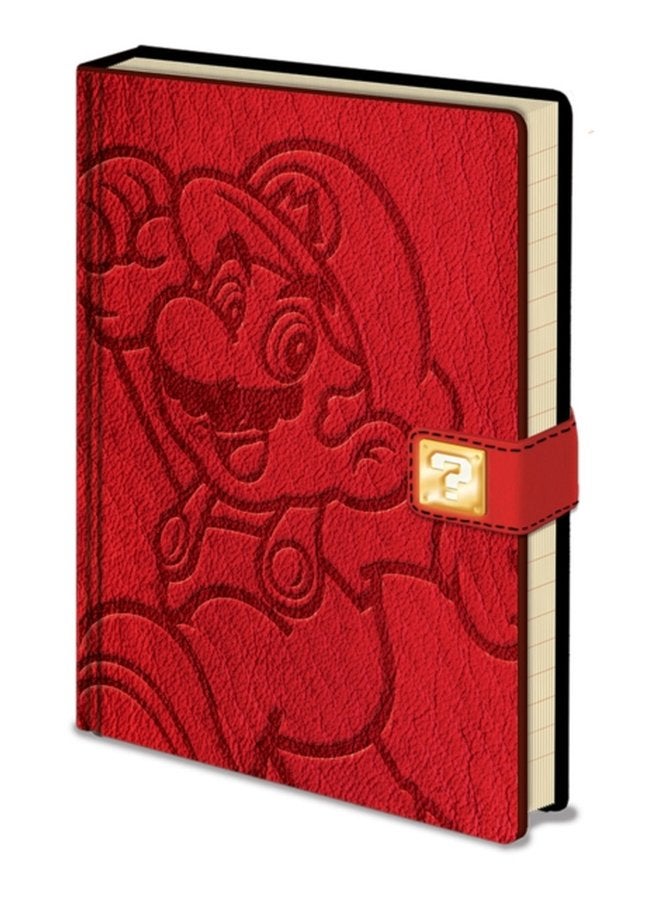 Super Mario A5 Premium Notebook - Paperback
