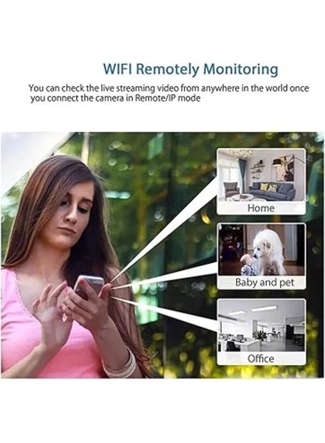 Generic Mini WiFi Camera 1080P HD Night Vision Motion Detection 160° Wide Angle Remote Monitoring for Home, Office, Shop, Warehouse  - Image 5