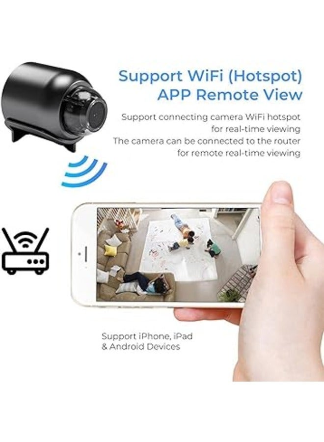 Generic Mini WiFi Camera 1080P HD Night Vision Motion Detection 160° Wide Angle Remote Monitoring for Home, Office, Shop, Warehouse  - Image 2