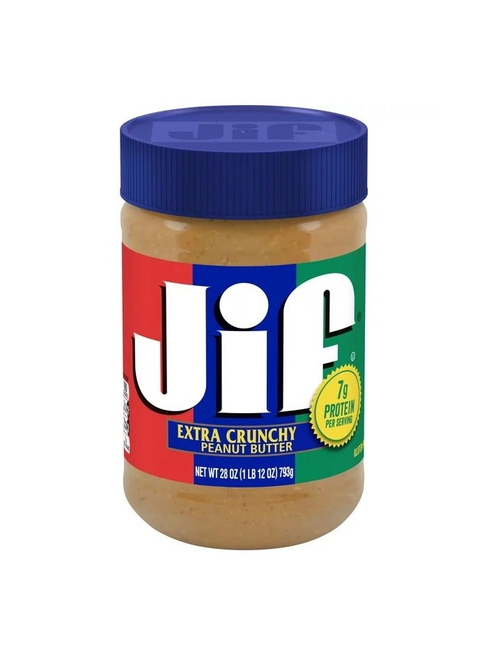 Jif زبدة الفول السوداني المقرمشة الإضافية - Image 1