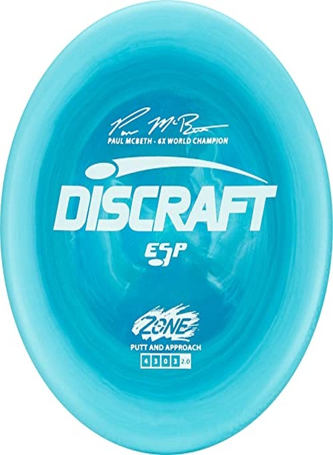 Discraft ESP Zone Paul McBeth 6X Signature Series 170-172 Gram Putt and Approach Golf Disc - Image 2
