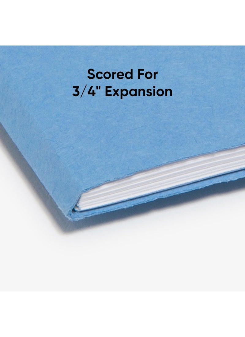 Smead Smead Blue File Folders for Documents, with 1/3-Cut Tabs, Letter Size, Blue, 100 Pack for Easy Organization and Office Use (12043)  - Image 5