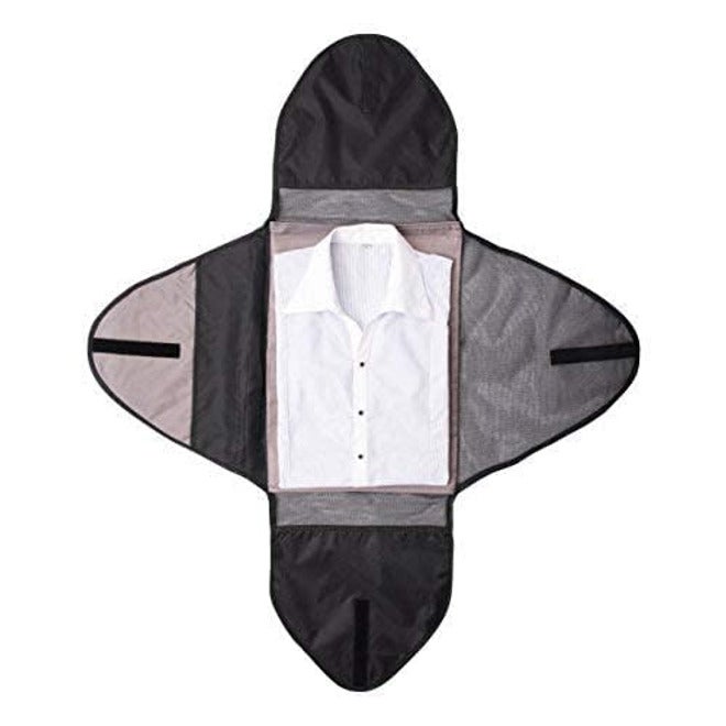 Garment Packing Folder For Travel Clothes Organizer Travel Garment Bag Luggage Accessory Black - Image 2