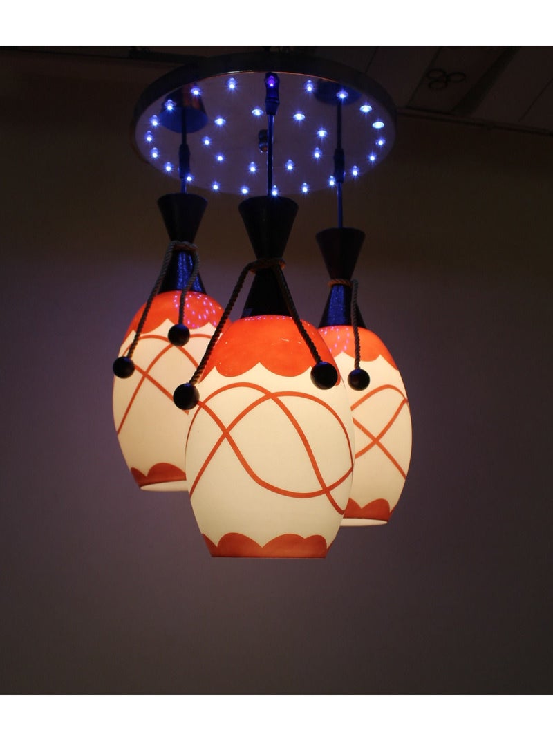 9513/3 Pendent - Red * White - Image 2