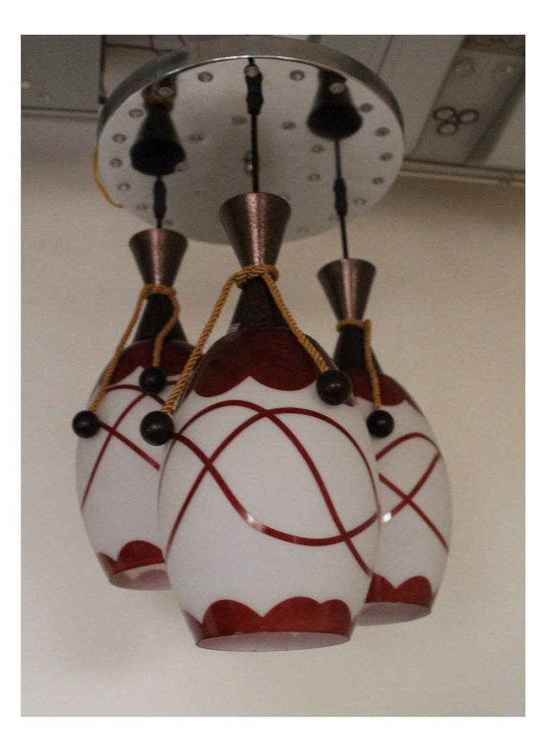 9513/3 Pendent - Red * White - Image 3