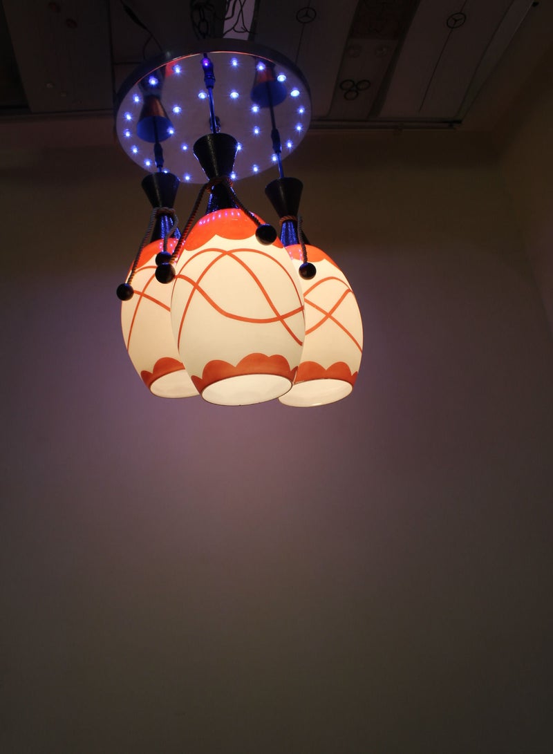 9513/3 Pendent - Red * White - Image 4