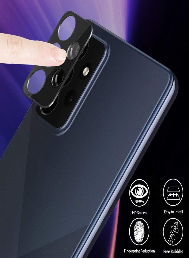 Orzero (3 Pack) Camera Lens Protector Compatible for Samsung Galaxy A52, Samsung Galaxy A72 (4G & 5G), Protector de Cámera 9 Hardness HD Anti-Scratch Full Coverage Bubble-Free - Image 2