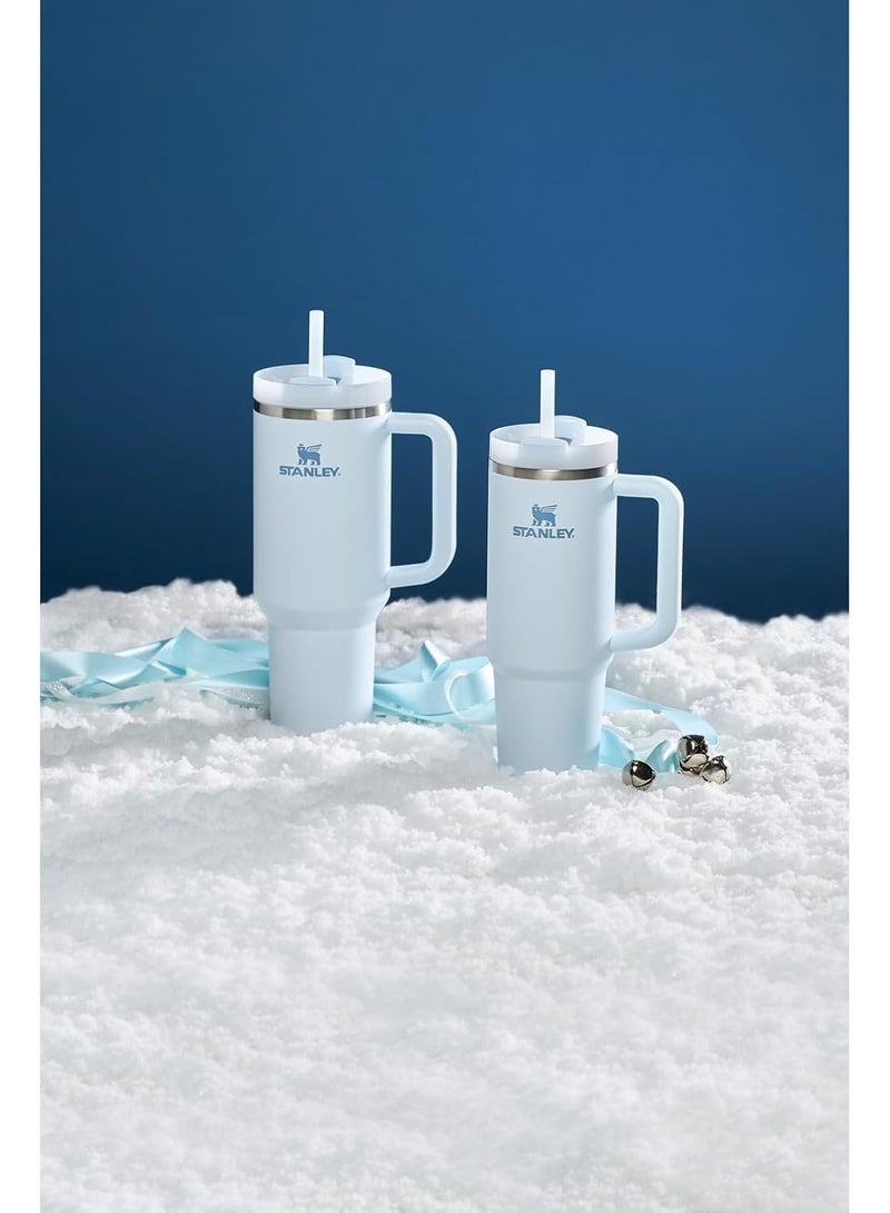 Stanley Quencher H2.0 Tumbler with Handle & Straw 40 oz | Twist On 3-Way Lid | Cupholder Compatible for Travel | Insulated Stainless Steel Cup | BPA-Free | Glacier - Image 3