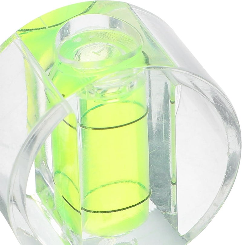 TIDTALEO Mini Acrylic Bubble Level Measuring Tool 30×16mm Small Spirit Level for Construction Outdoor Carpentry DIY Projects - Image 3