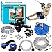 HOKINETY Zip Line Kit for Kids Adults 76FT Up to 380Lbs Quick Setup Zipline for Backyard Outdoor with 100 Rust Proof Removable Trolley Ratchet System Swing Seat Safety Belt Spring Brake - Image 2