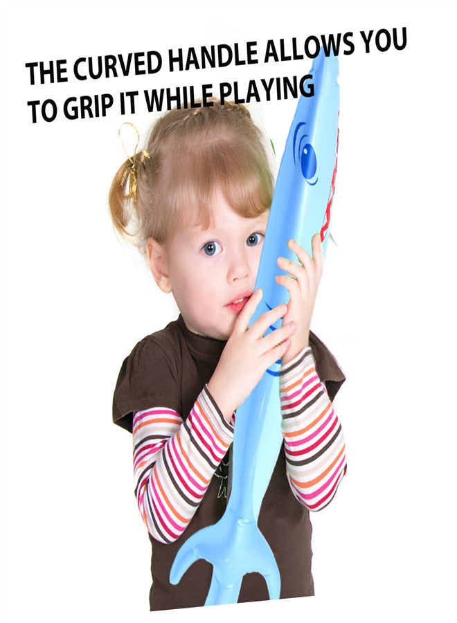 Excefore 6pcs Inflatable Balloons Children's Toys Simulated Ocean Animal Toy's for Kids Pirate Balloons Stick Children Toy Pvc Balloons My World Performance Props - Image 2