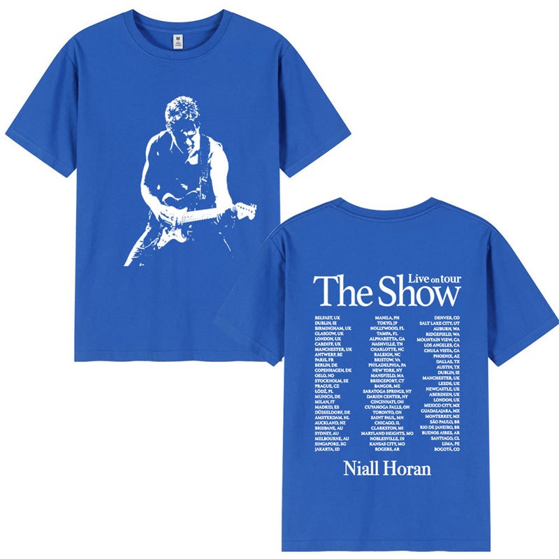 Niall Horan Guitar Po The Show Live On Tour T Shirt Men W - Image 1