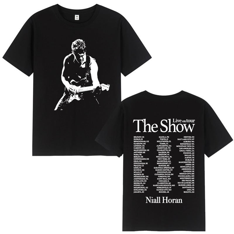 Niall Horan Guitar Po The Show Live On Tour T Shirt Men W - Image 4
