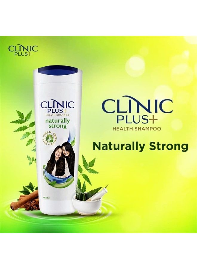 Clinic Plus شامبو صحي قوي بشكل طبيعي مع مستخلصات عشبية، 340 مل - Image 4
