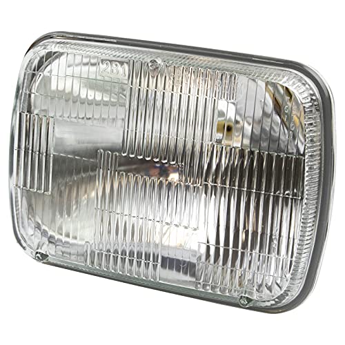 TRQ Sealed Beam Rectangle Headlight Headlamp Pair for Chevy GMC Ford Toyota - Image 2