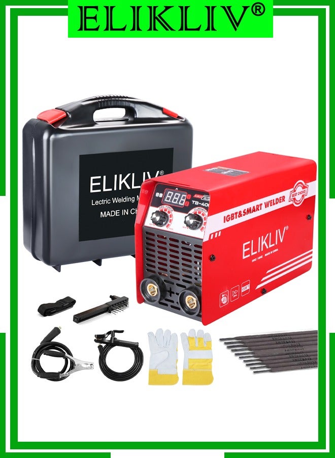 220A Stick Welder Machine ,Small ARC Welding Machine Portable Mini MMA Welder, IGBT Inverter Welder , Hot Start, ARC Force and Anti-Stick  Lightweight Design for Home DIY & Metal Repair and Workshop Use