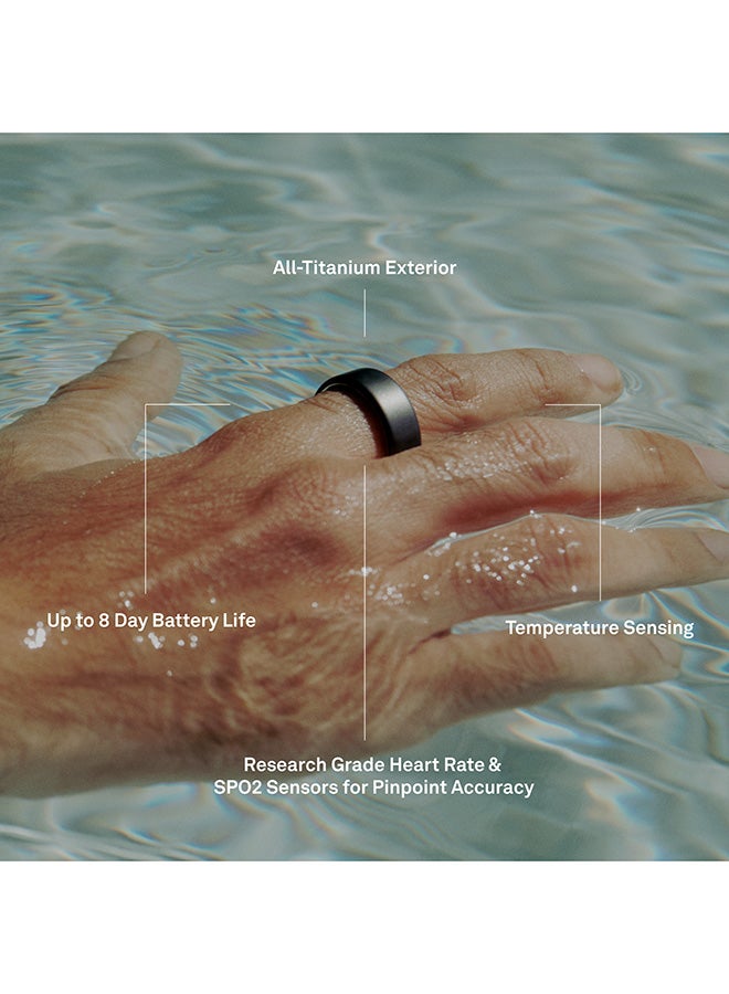 Oura Ring 4 Gold - Size 10 - Image 4