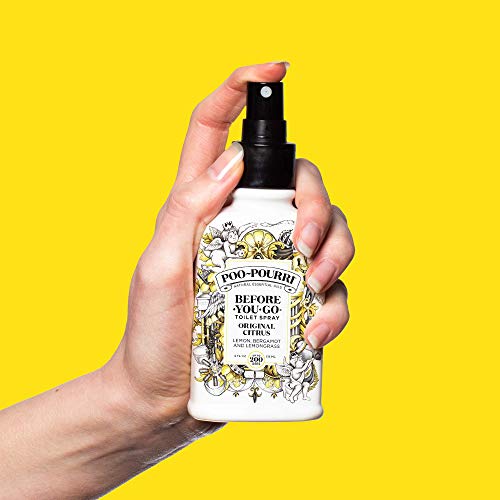 Poo-Pourri Before-You- go Toilet Spray, 4 Fl Oz, Original Citrus Scent - Image 5