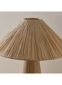 Home Box Nash Raffia Table Lamp Base and Shade 37.5 x 45.5 x 37.5 cm  - Image 3