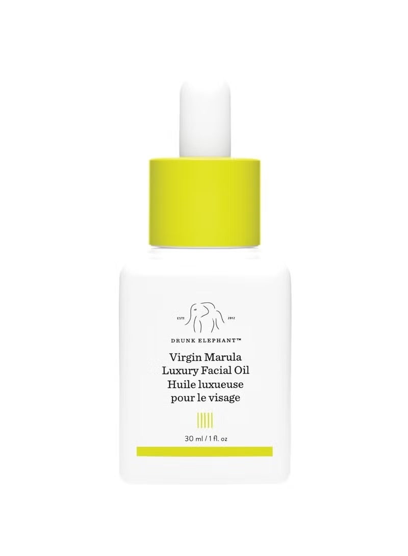 Drunk Elephant Virgin Marula Luxury Facial Oil - Face Oil - Clean Clinical Skincare - Cruelty-Free - Dermatologist-Tested - Free of Essential Oils, Silicones, and FragranceDrunk Elephant Virgin Marula Luxury Facial Oil - Face Oil - Clean Clinical Skincare - Cruelty-Free - Dermatologist-Tested - Free of Essential Oils, Silicones, and Fragrance - Image 1