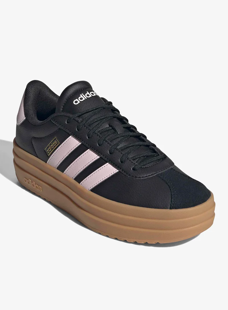 Adidas CBLACK/DISPIN/GOLDMT Vl Court Bold for Women | Best Price UAE