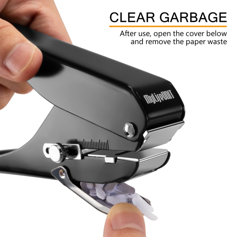 MyLifeUNIT Badge Hole Punch, Slot Puncher for Id Card, PVC Slot and Paper, Heavy-Duty Hole Punch for Pro Use - Image 3