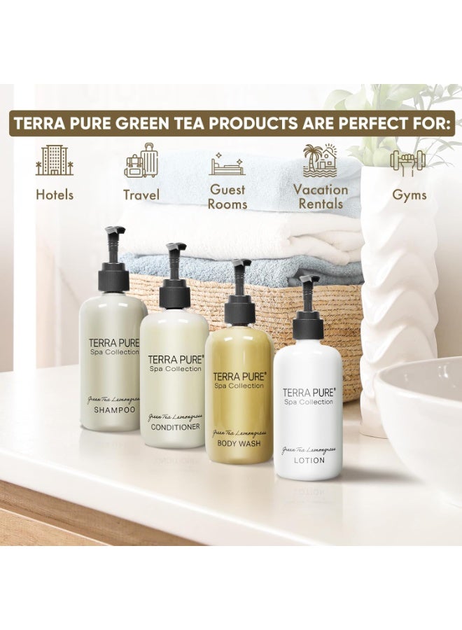 Terra Pure Terra Pure Spa Collection Amenities Set,10.14oz. Pumps (1 of Each) Shampoo, Conditioner, Hand/Body Wash, and Lotion - Image 3