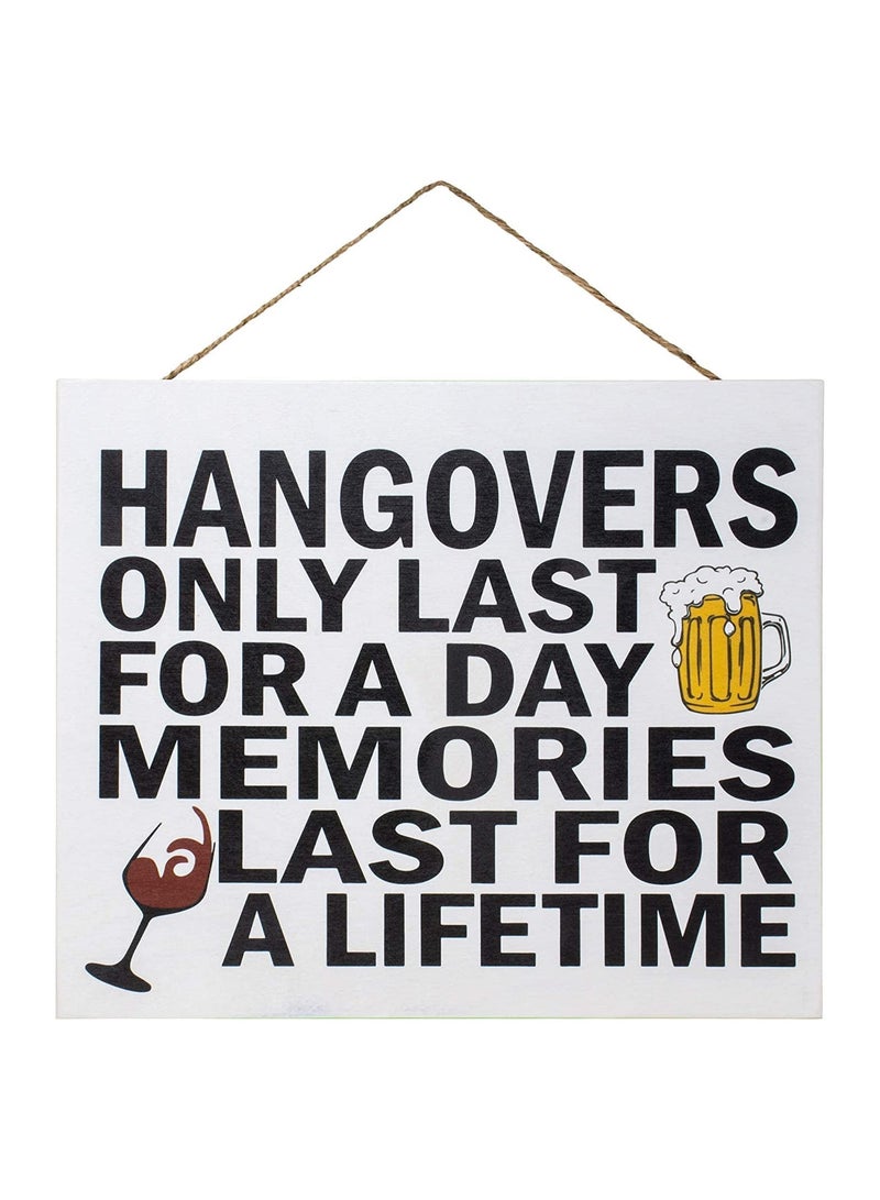 UP TO DATE A cheerful hanging wooden sign, printed on luxurious HDF wood - Image 2