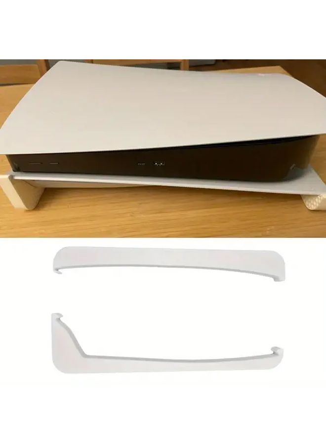 Black Horizontal Stand Holder For Standard PS5 Console Stable Base Easy Install - Image 5