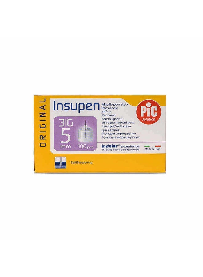 بيك سولوشن أبر قلم أنسولين 31G*5 mm