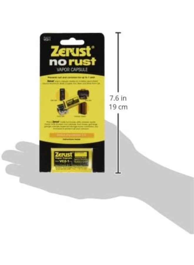 Zerust Zerust VC2-1 Rust Preventing Vapor Capsule, Yellow  - Image 2