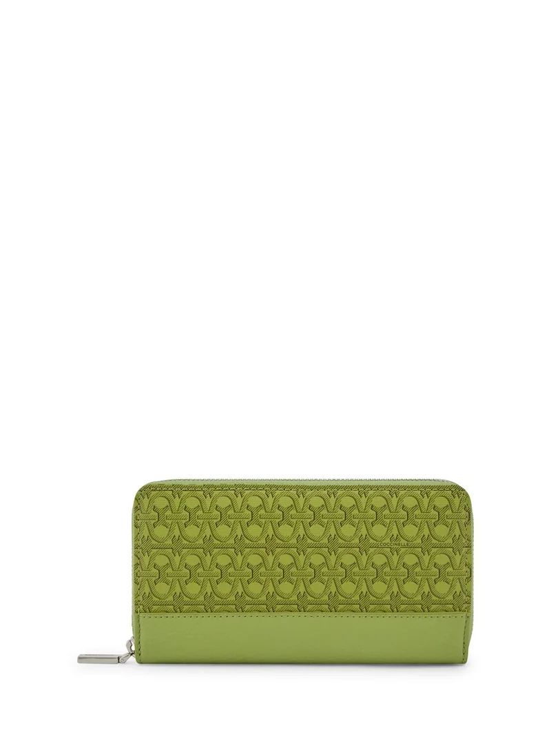 كوكسينيل Metallic Coated Monogram Wallet
