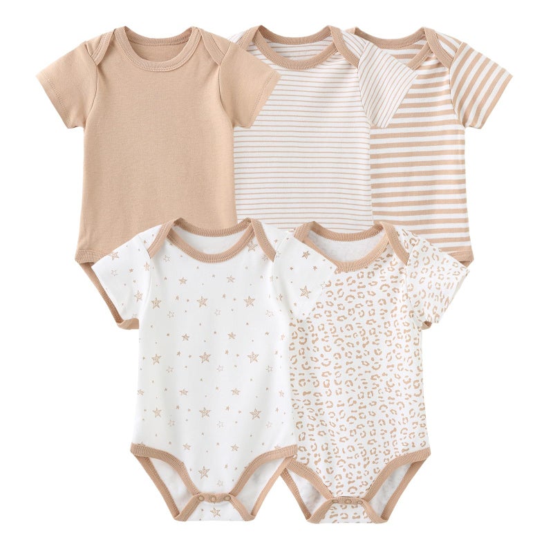 JELYLOVE Unisex Baby Boy Girl Bodysuits Sets 20 Pack Cotton Casual New Born Clothes Comfort Infant Outfit Essentials - Image 2