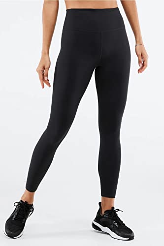 Fabletics Women's Define PowerHold® High-Waisted 7/8 Legging, Workout, Yoga, Maximum Compression, Flattering, S, Black - Image 3