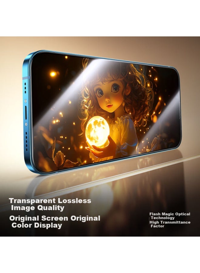 Smartdevil Tempered Glass Screen Protector For Iphone 14/13/13 Pro/16e, Full Coverage Hd Anti-explosion Anti-fingerprint Quick Installation Bubble-free Dust-free 2-pack - Image 1